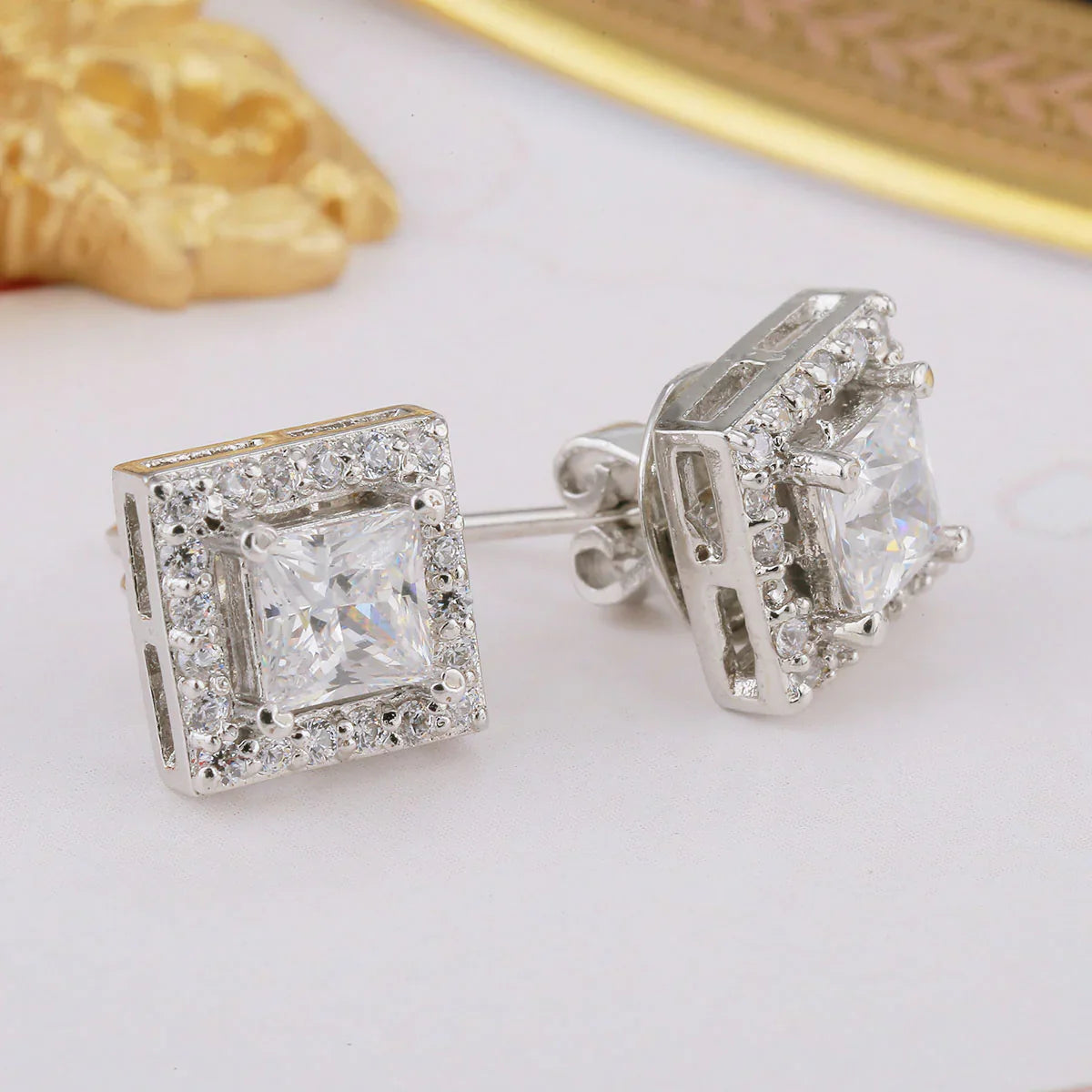 Square In Square Earring