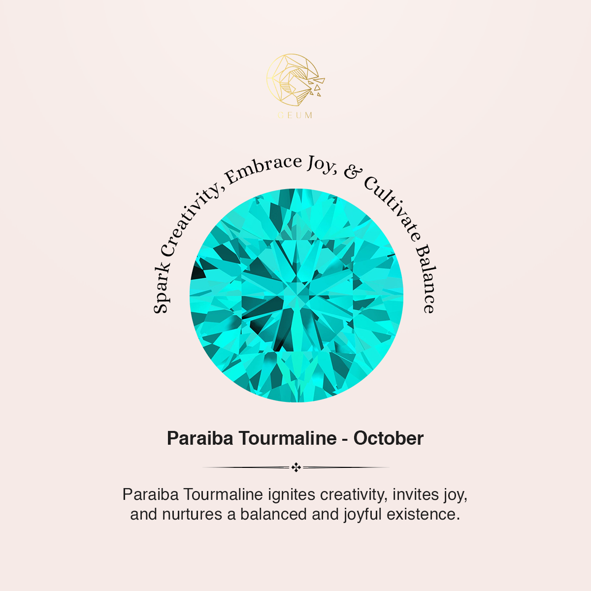 Paraiba Tourmaline Teardrop Pendant with Solitaire Diamond