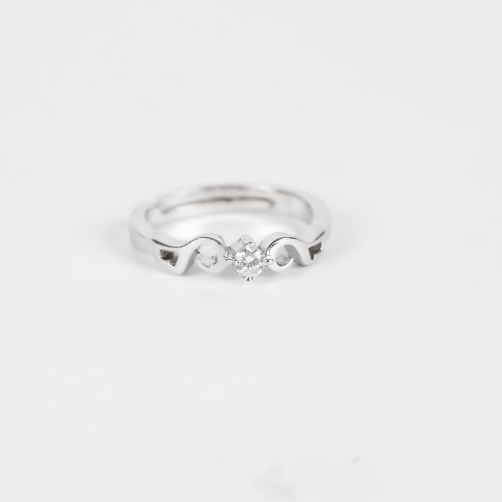 Solitaire Island Ring