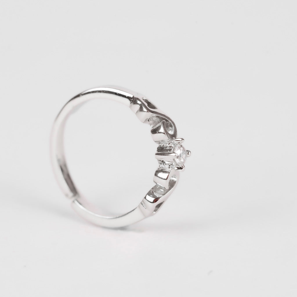 Solitaire Island Ring