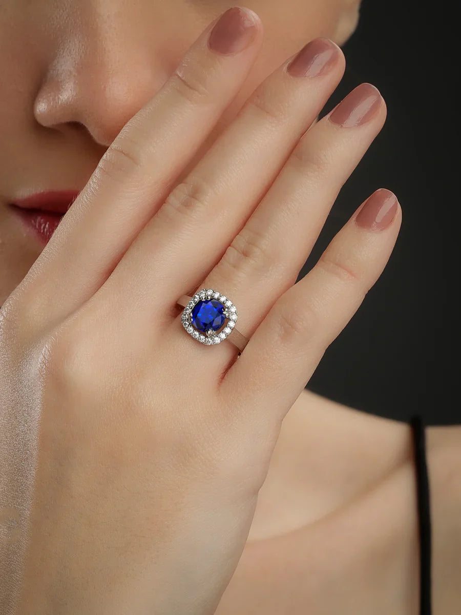 Sapphire Engagement Ring