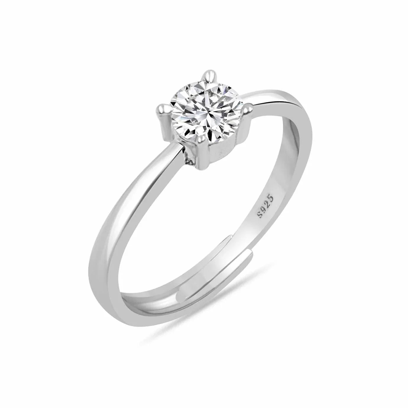 Everyday Solitaire Ring