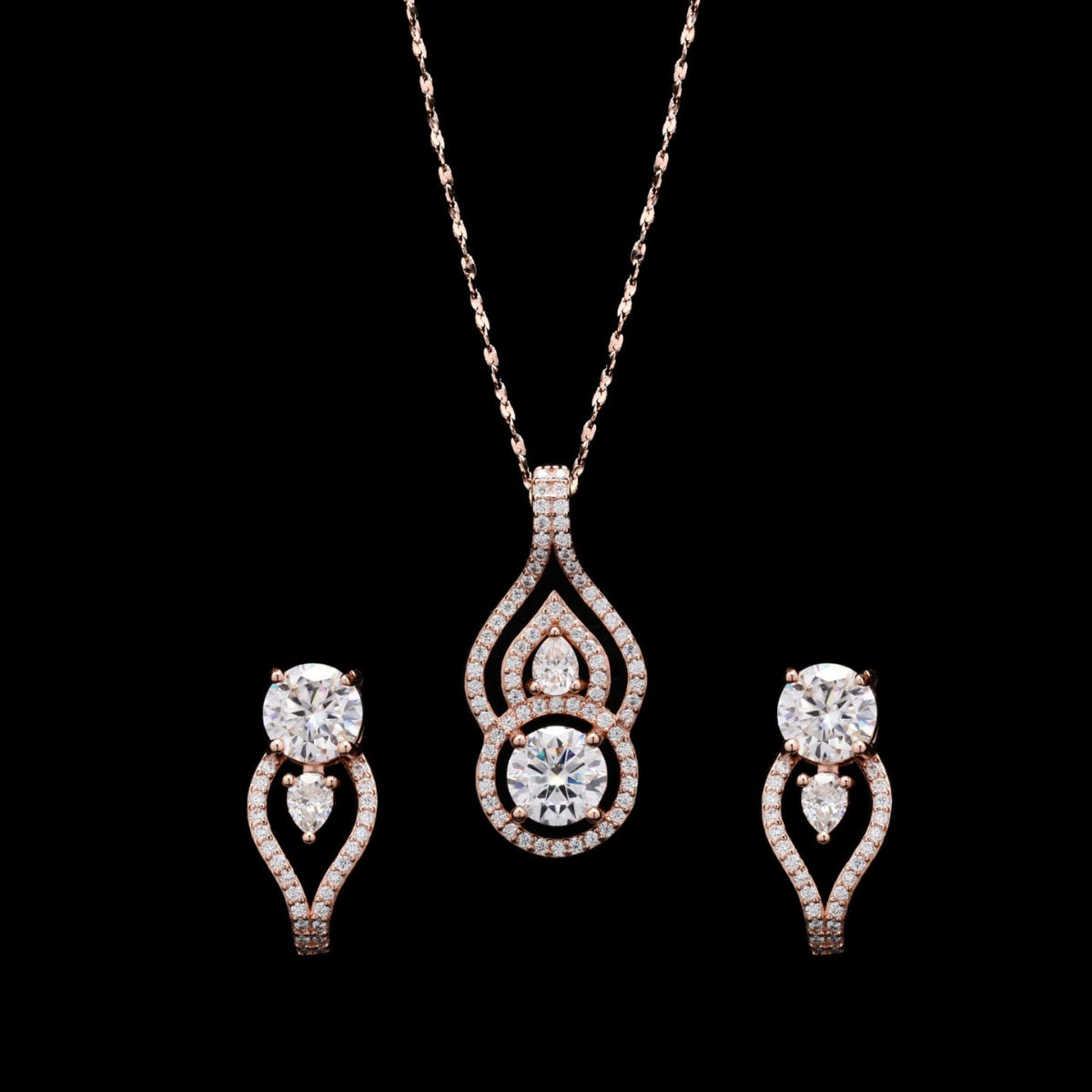 Fall in Love Moissanite Set