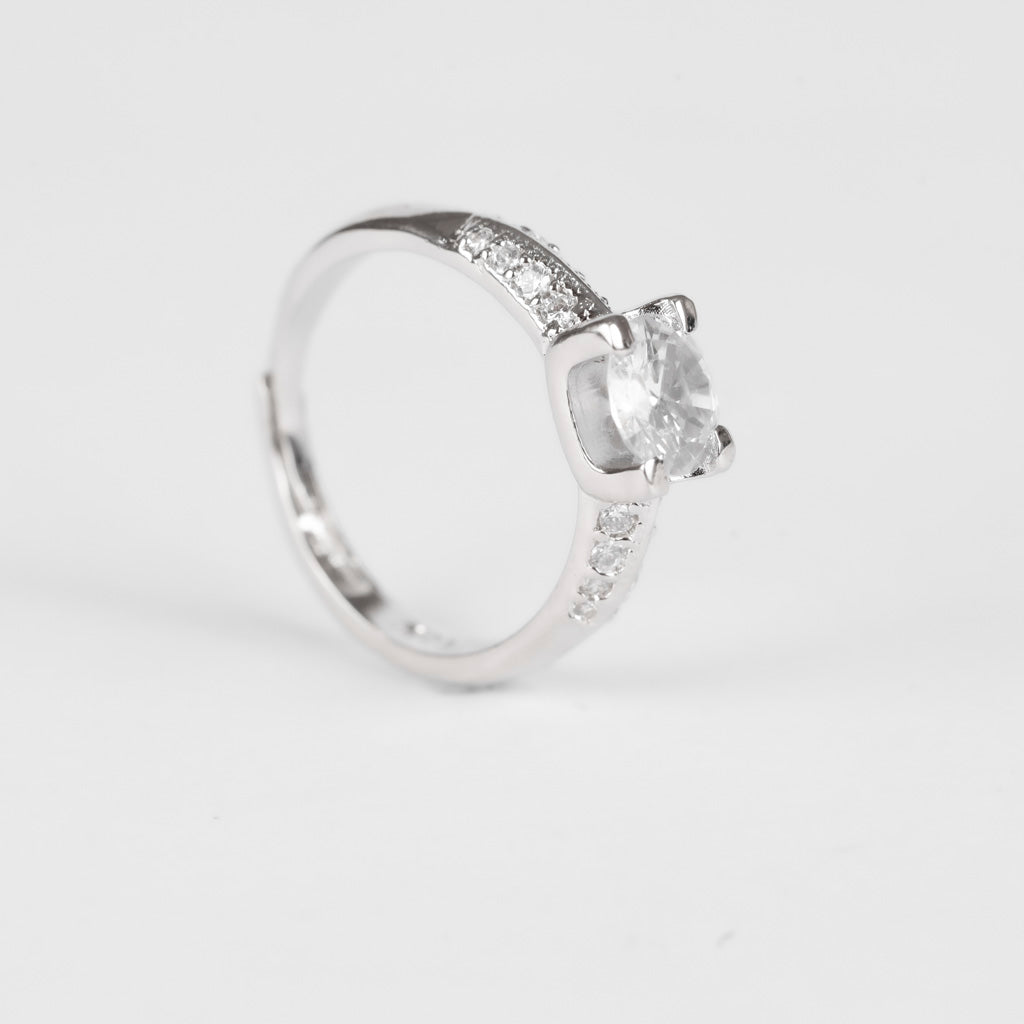 Solitaire Grace Ring