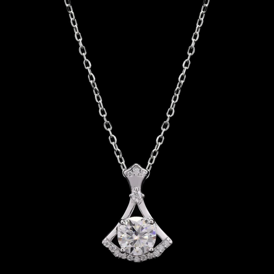 Axe Moissanite Pendant