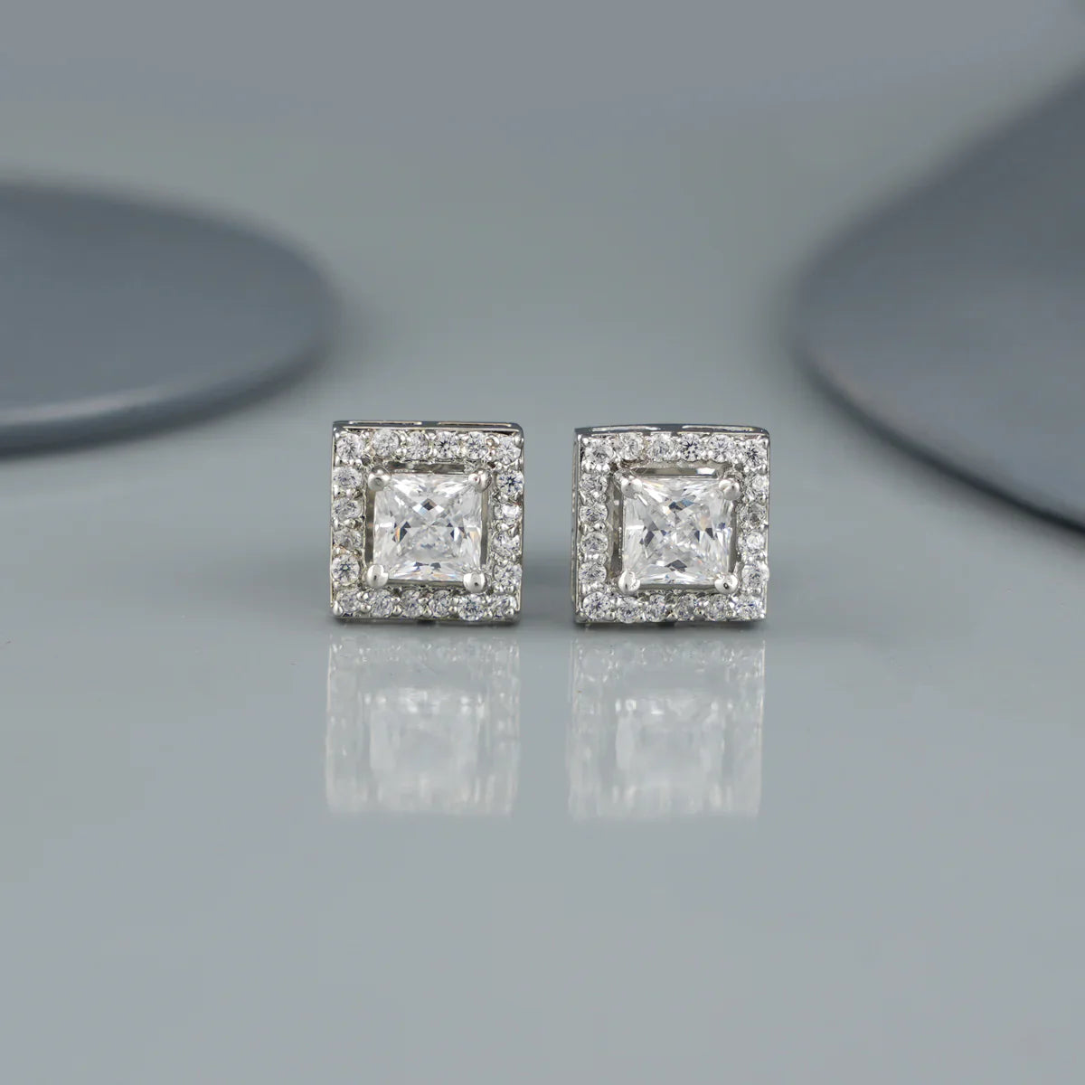 Square In Square Earring