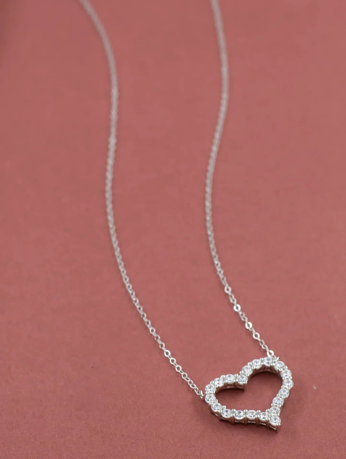 Iced Heart Pendant