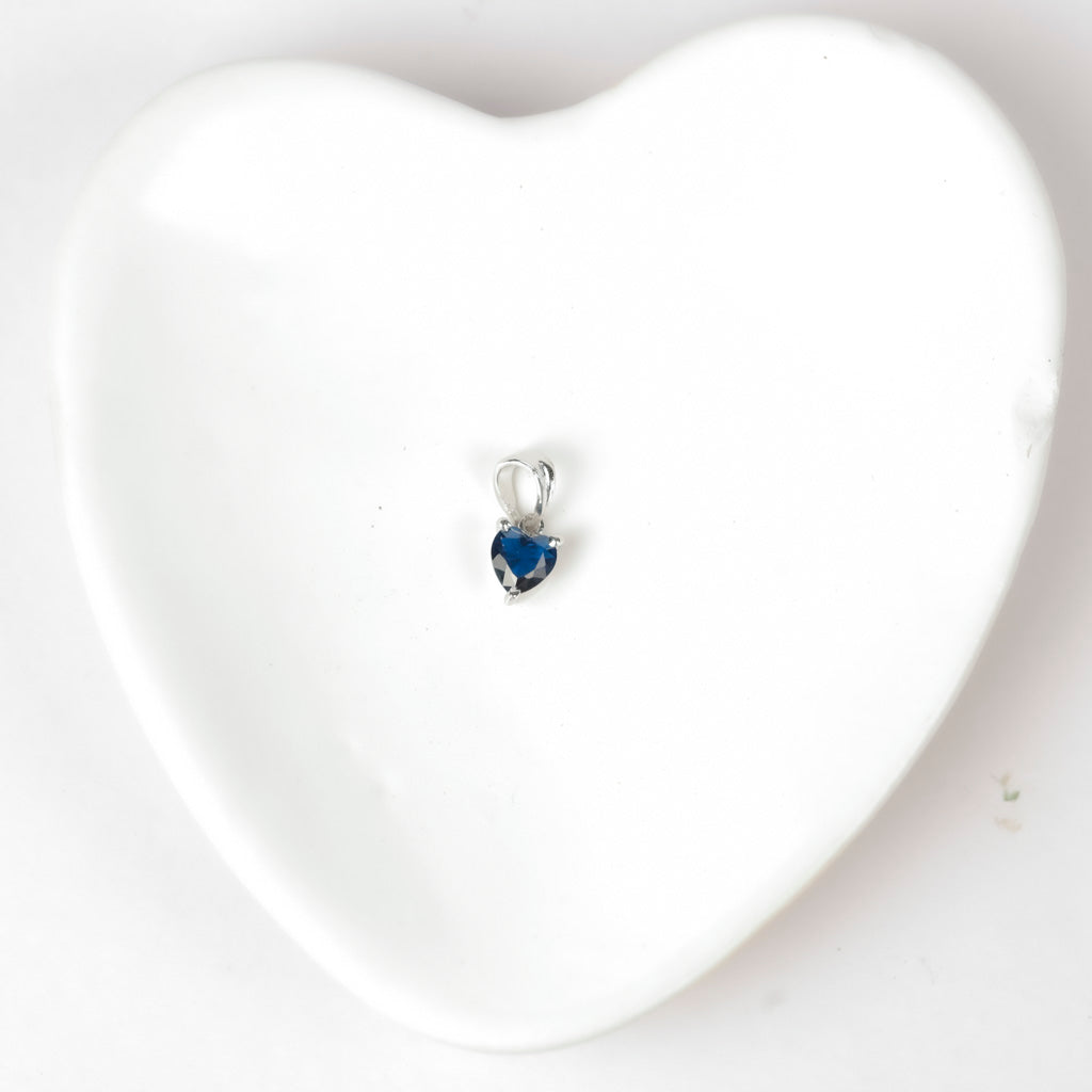 Blue Heart Pendant