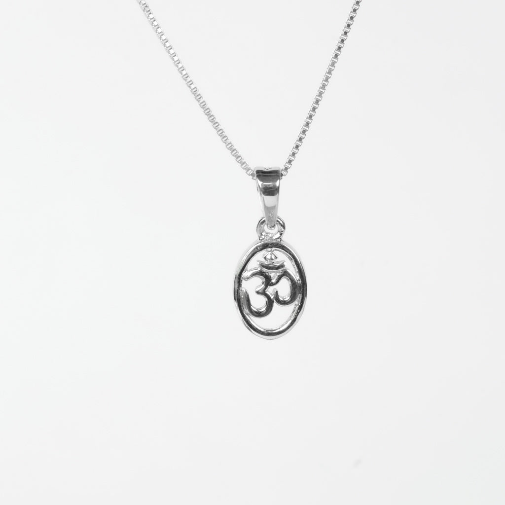 Oval Om Pendant