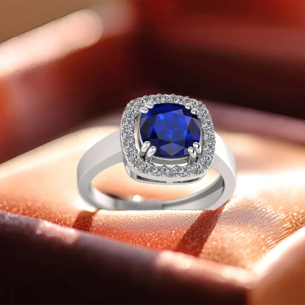 Sapphire Engagement Ring