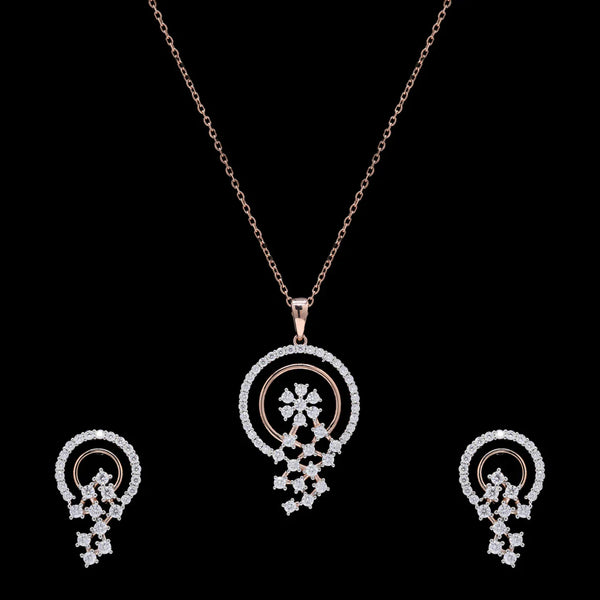 5 Petal Flower Moissanite Set