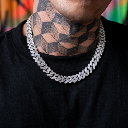 Raised Cuban Chain