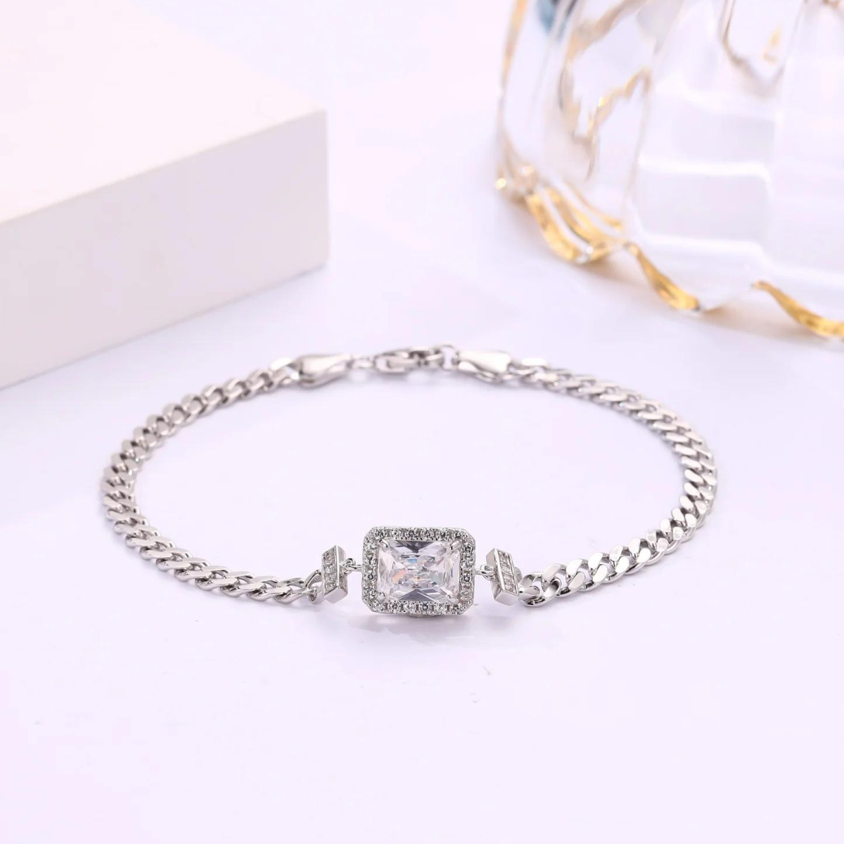 Emerald Cut Bracelet