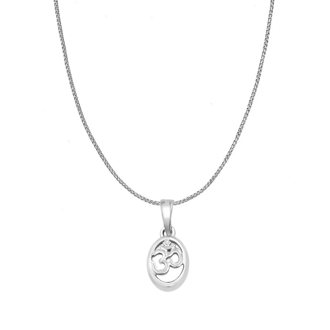 Oval Om Pendant