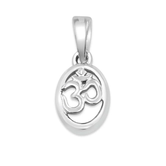 Oval Om Pendant